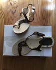 Women’s Green Leather Top Strap Sandals, Sz. 8 — photo 6