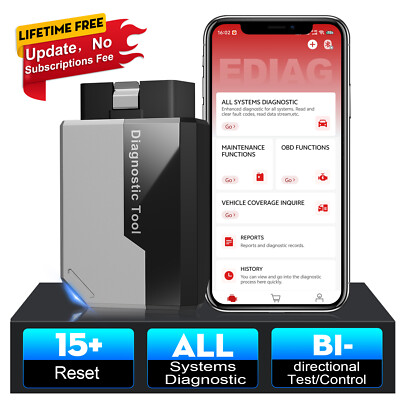 KINGBOLEN EDIAG Elite KFZ Diagnosegerät OBD2 Scanner Lifetime Free Update Für VW
