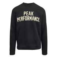 Peak Performance Men's Sweatshirt Navy Block Letters Long Sleeve S02