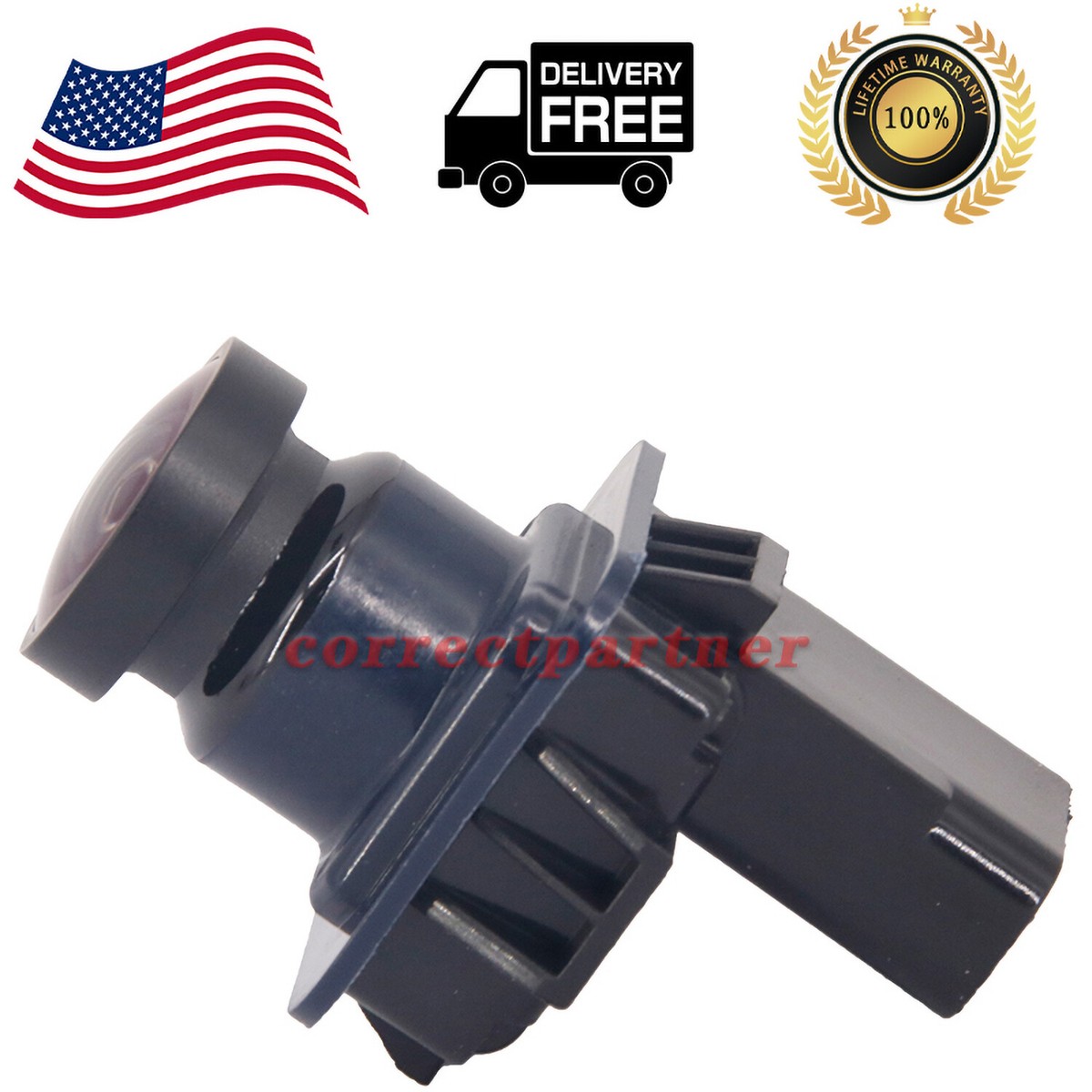 Rear View Backup Camera – Fits Ford F-150 – Replaces EL3Z-19G490-D – Night Vision