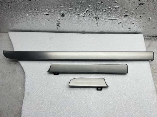 VW Touran 1T Zierleiste Dekorleiste Set 3 Teile Alu Armaturenbrett Alu gebürstet