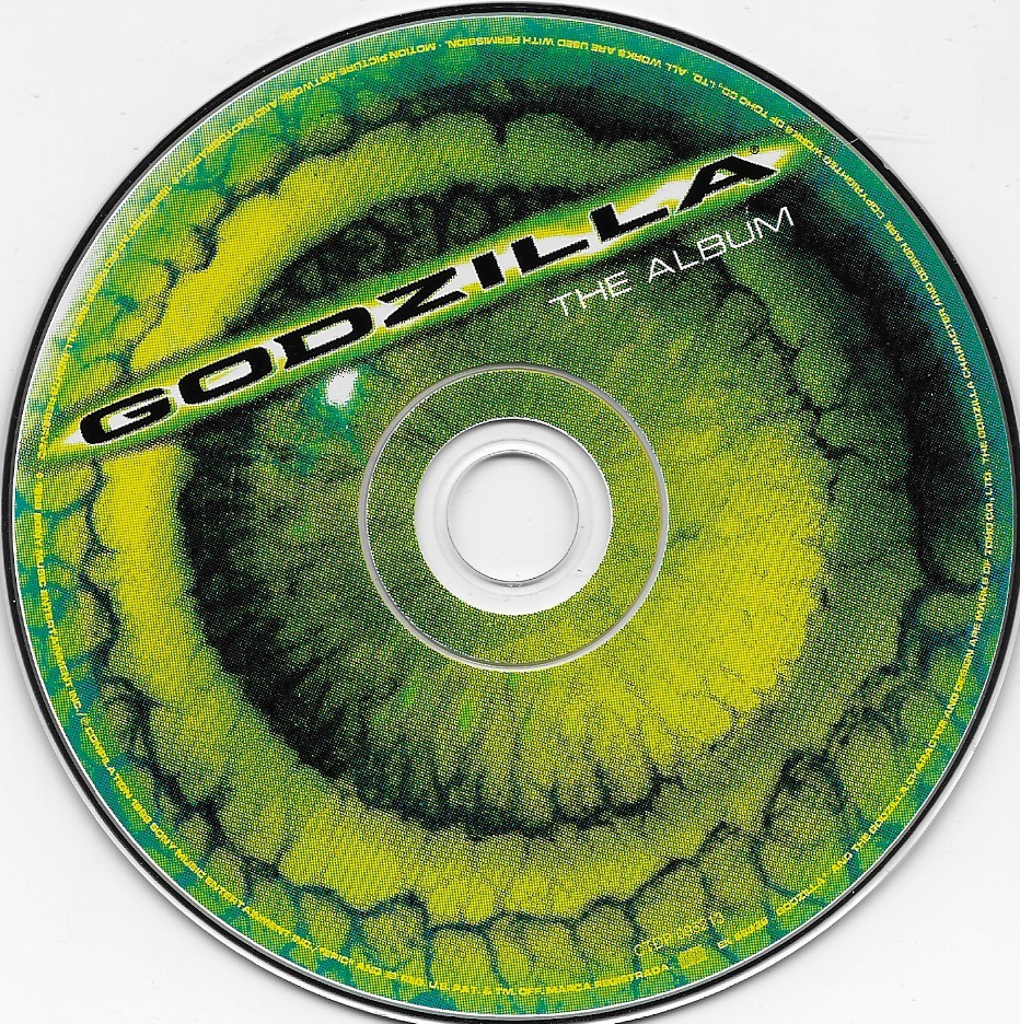 Godzilla: The Album by Original Soundtrack CD May-1998 Sony Music