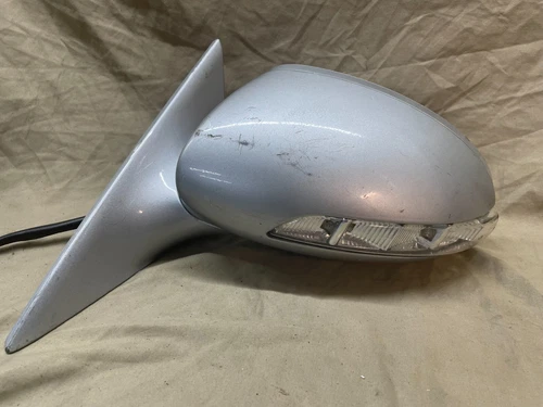 07-09 MERCEDES S CLASS W221 SIDE VIEW MIRROR GENUINE POWER FOLD OEM LEFT SILVER