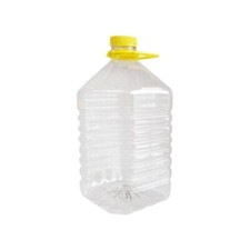 Tanica Contenitore Plastica Dama in Pet Olio Vino Acqua Liquidi con Tappo 5 LT.