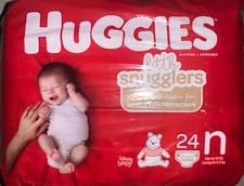 Huggies Little Snugglers Size N 144ct