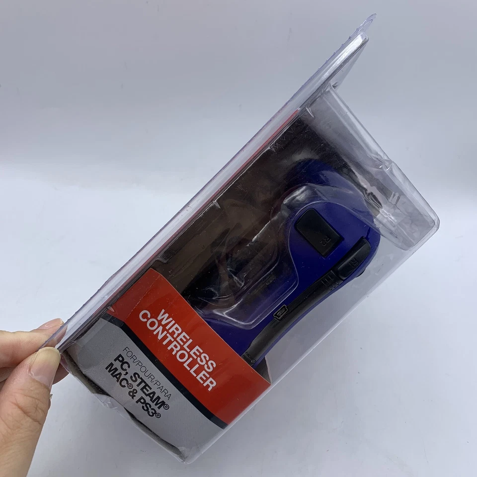 TTX Tech Wireless Controller Blue For PS3 PC MAC STEAM SEALED NEW USB Enabled - Image 4 of 4