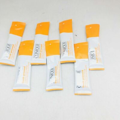 Clinique Fresh Pressed Renewing Powder Cleanser with Vit.C - 0.01oz - (LOT OF 7)