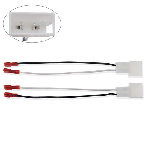 2x Audio Speaker Connector Wire Harness 
