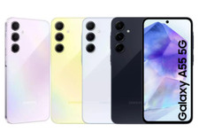 Samsung Galaxy A55 Android Smartphone  Unlocked 5G Dual Sim 128GB / 256GB Navy