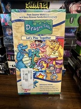 Dragon Tales: 6 Lets Play Together VHS 2001 3 Adventure Episodes Cartoon SEALED