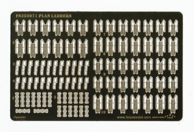 Five Star FS350071 1/350 PLAN Ladders