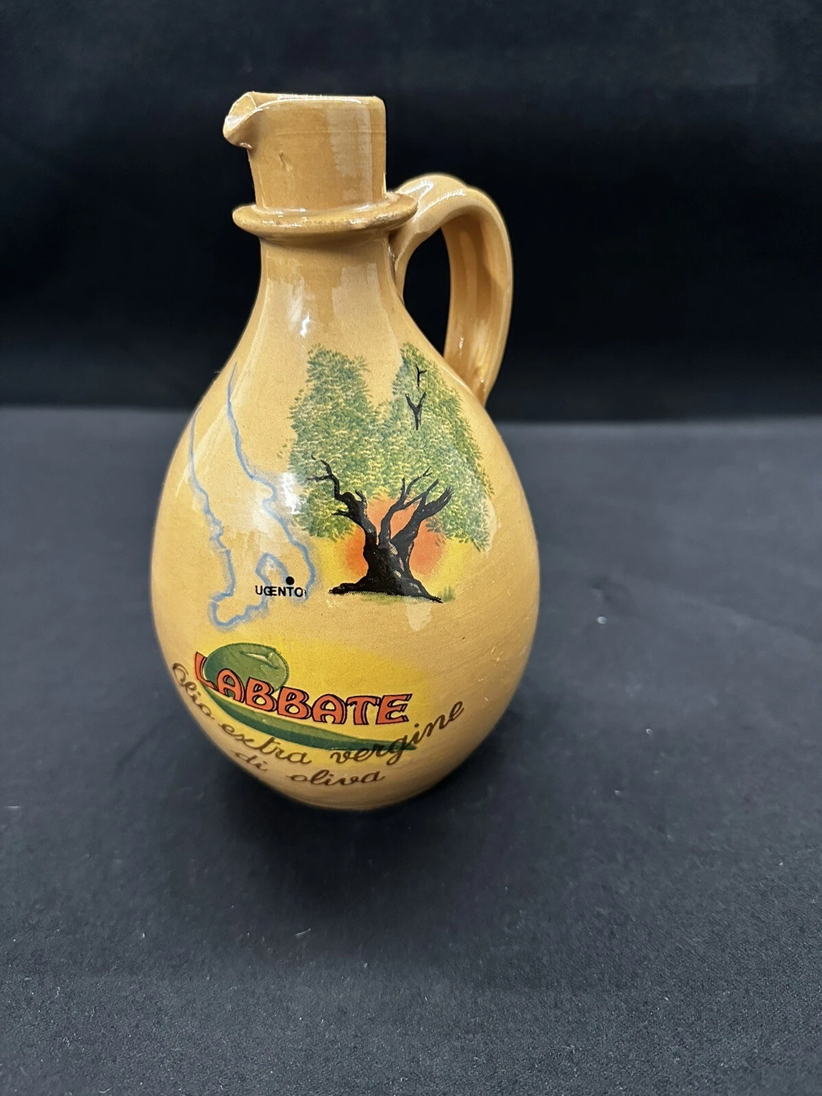 ✨Vintage Italian Ceramic/Porcelain Olive Oil Vinegar Dispenser
