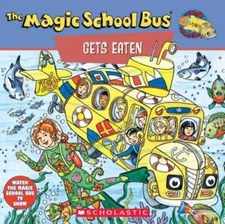 The Magic School Bus Gets Eaten: A Book About Food Chains - VERY GOOD
