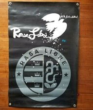 Rasa Libre Skateboarding Large 3 foot long Vinyl Promo Banner Poster