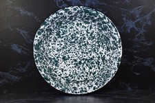 Enamelware Spatterware 10 Pie Plate Green Vin...