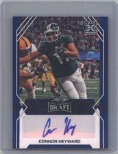 2022 Leaf Draft Autographs Connor Heyward Auto Michigan State Spartans #BA-CH2