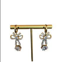 Minimalist Elegant Bow Sweet Fashionable Earrings Stud Women Jewelry Gifts