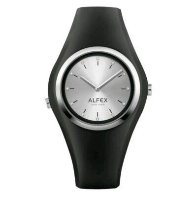 Alfex IKON Stardust Silver - Swiss Made - 42 mm - Swarovski Index - Neu