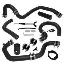 Intercooler Piping Kit Black For Subaru Impreza WRX STi 02-07 EJ20 EJ25 2.0/2.5L