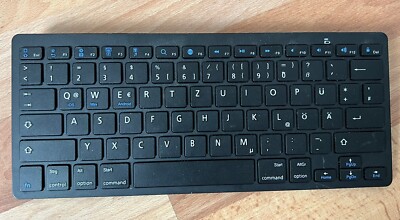 Ultron UMK-1 kabellose Tastatur für Mac/Windows/Android - Silber (DE) (305371)