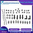 Brake Line Tuck Adapter Fittings Set For Honda Civic 88-2000 Acura Integra 90-01