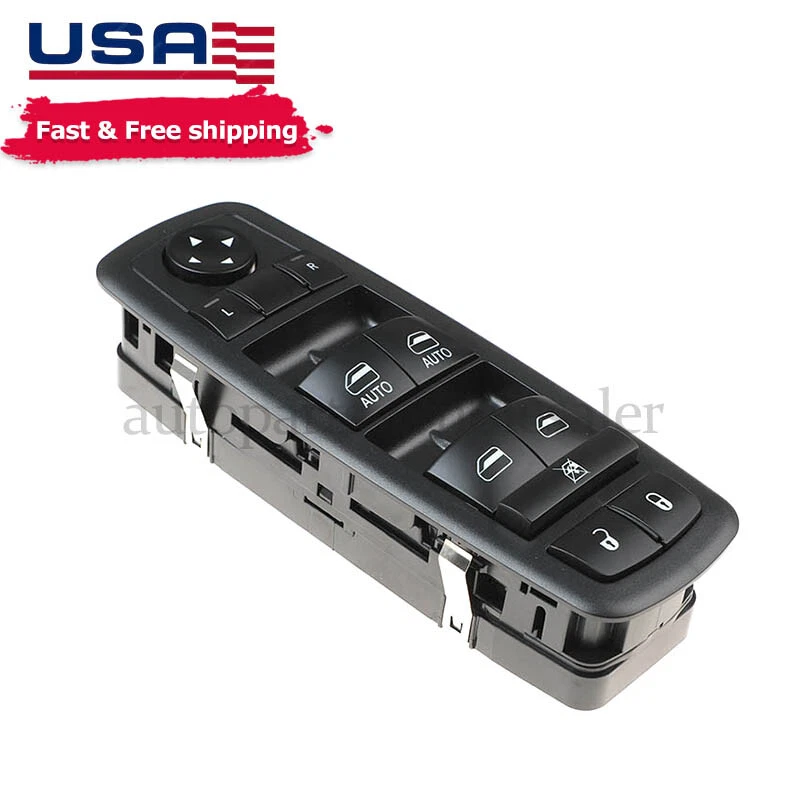 Interruptor de ventana eléctrica maestro lado del conductor para Jeep Grand Cherokee 2014-2019 Foto 3 de 4