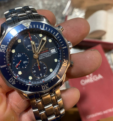 OMEGA Seamaster Professional Automatic Blue Dial Diver 300m Box Papers