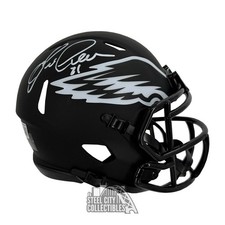Eric Allen Autographed Philadelphia Eagles Eclipse Mini Football Helmet - BAS