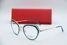 NEW MOREL KOALI 20080K VD02 TEAL GOLD AUTHENTIC FRAMES EYEGLASSES 51-21