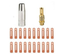 Mig Welding Gun Accessory Tips/Nozzle/Tip Holder, Compatible with Titanium...