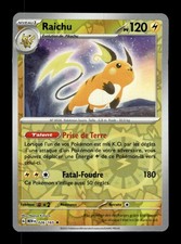 Carte Pokémon Raichu Reverse 026/165 151 FR