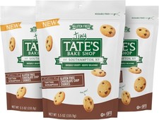 Tiny Gluten Chocolate Chip Cookies, 3 - Bags