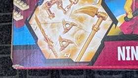 LEGO NINJAGO Fire Temple 2507 The Golden Weapons 2011 Kai DX, Samukai New Sealed