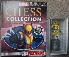 Eaglemoss Marvel Chess Collection #3 Wolverine with magazine
