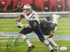 Brandon Graham Philadelphia Eagles Signed 8x10 Tom Brady Strip Sack Photo JSA