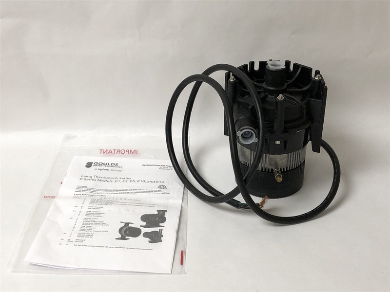 Laing Thermotech 0.025 HP E10 Series Barb Circulation Spa Pump - 230V ,15GPM