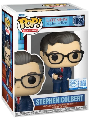 Funko Pop! Television Late Show With Stephen Colbert 1892 Vinyl Figure IN HAND