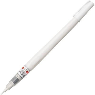 Kuretake Zig Cartoonist weißer Pinselstift, extra feine Spitze, CNBW-01S, 5er Set