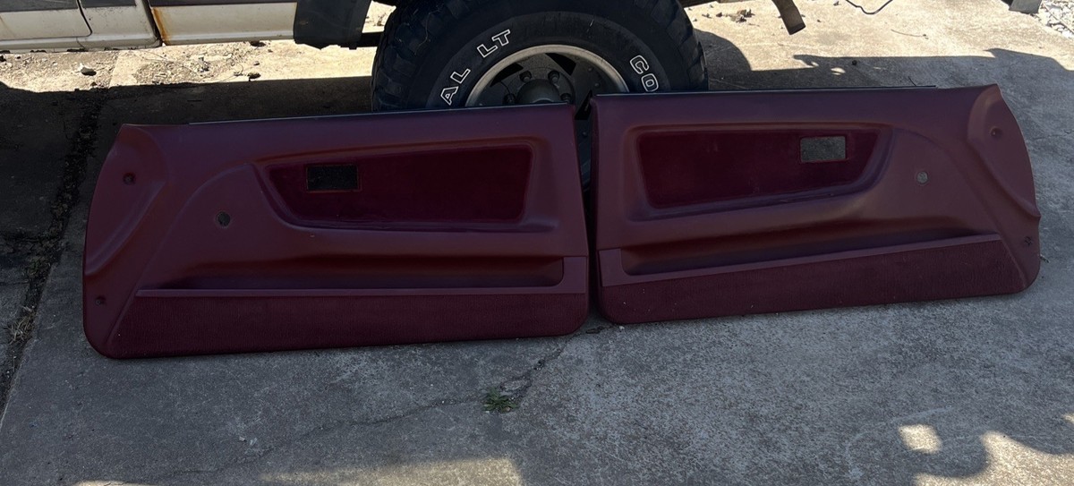 1988-1991 Toyota Corolla AE92 GTS COUPE DOOR PANELS CARDS OEM SET