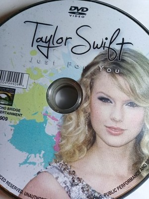 TAYLOR SWIFT JUST FOR YOU DVD DISC ONLY USED TESTED FREESHIP NOTRACKING