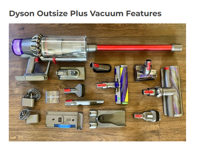 OPEN BOX - Dyson V11 Outsize Cordless Vacuum Cleaner - Red/Nickel