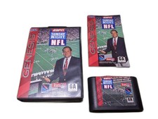 ESPN Sunday Night NFL Sega Genesis Complete in Box