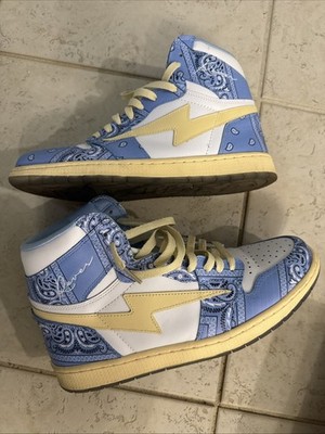Kool Kiy Reves Paris 85 Hi Powder Blue White Men's Sneakers Size 11