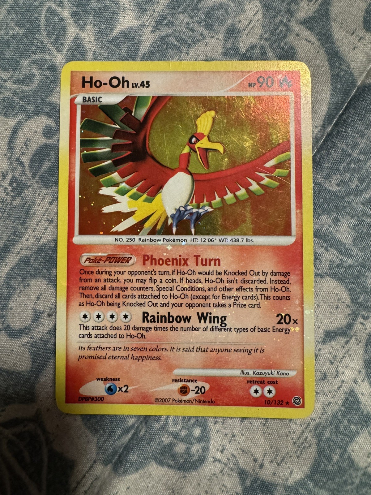Pokémon TCG Ho-Oh 10/132 Holo Rare Secret Wonders Pokémon Card