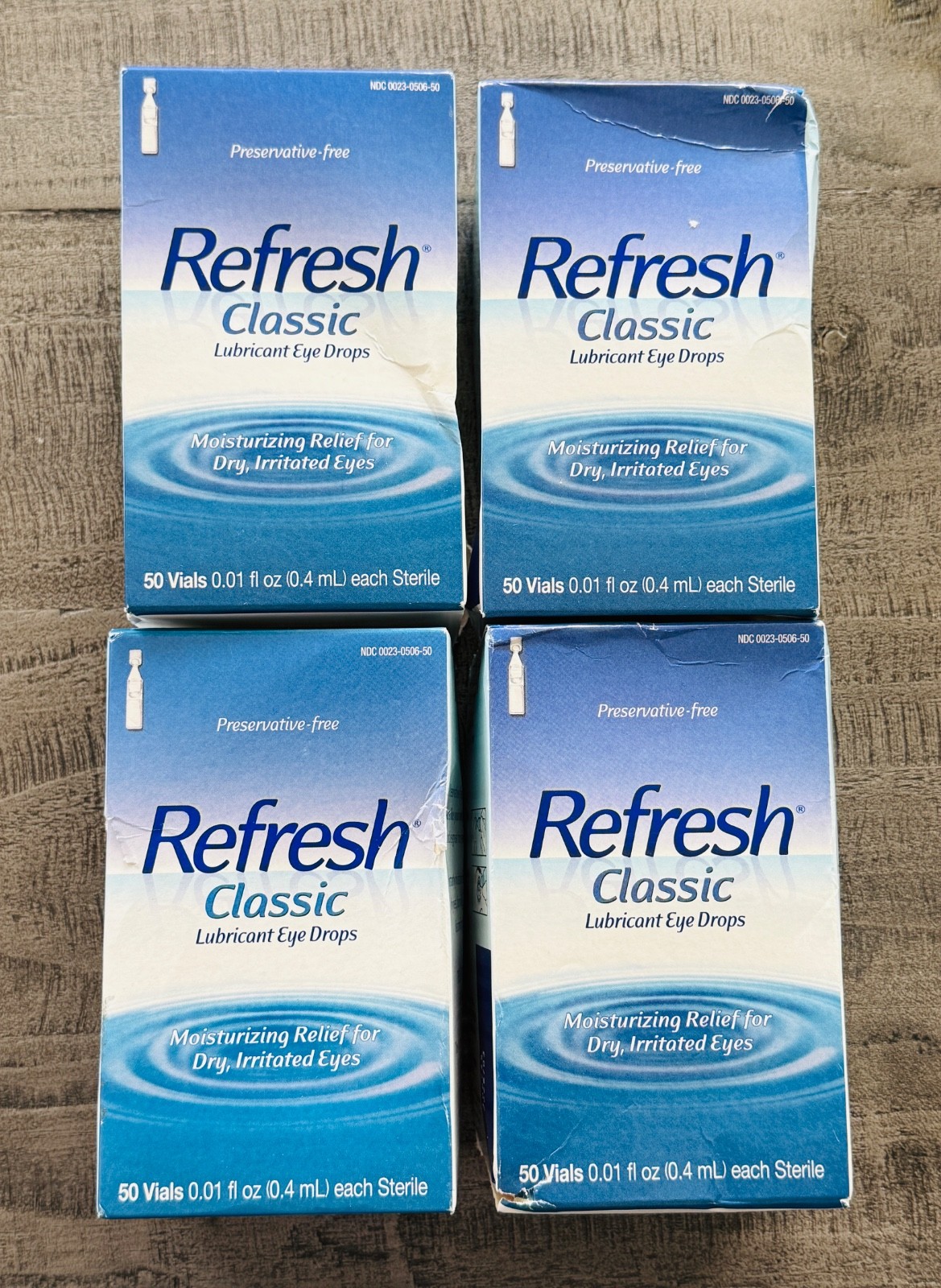 50 Vials Lot Of 4 New