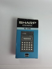Vintage Sharp EL-206 Calculator