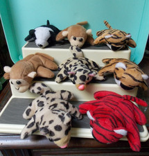 Lot Of 8 Small Plush Stuffed Animals