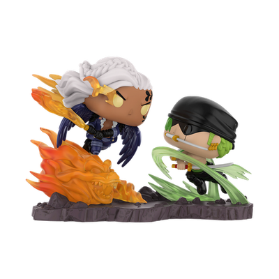 Funko Pop! Moment: One Piece - Roronoa Zoro vs. Unmasked King