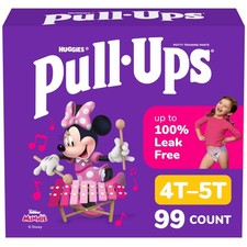 Pull-Ups Girls' Potty Training Pants, Size 4T-5T 4T-5T, Multi-color