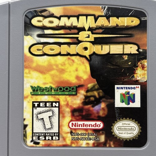 Command & Conquer N64 Nintendo 64 Komplett CIB Box Handbuch Spiel Original - Bild 18 von 24